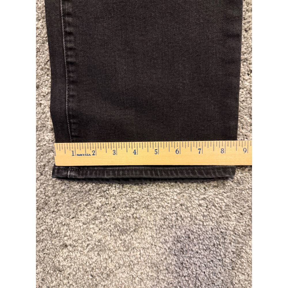Gap Jeans Womens 33R Black Perfect Boot 1969 Mid Rise Stretch Denim Regular - Picture 8 of 9